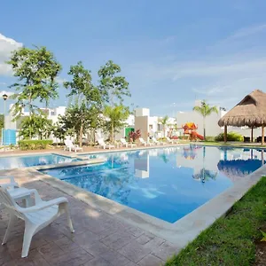 Apartamento Gema Turquesa En Privada Con Seguridad Y Familiar Playa del Carmen